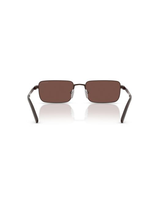 Prada Multicolor Rectangle-Frame Sunglasses