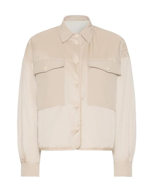 Weekend by Maxmara Natural Long-Sleeved Reversible Jacket