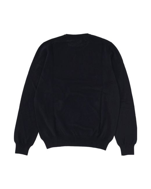 Gran Sasso Blue Crewneck Knitted Jumper for men