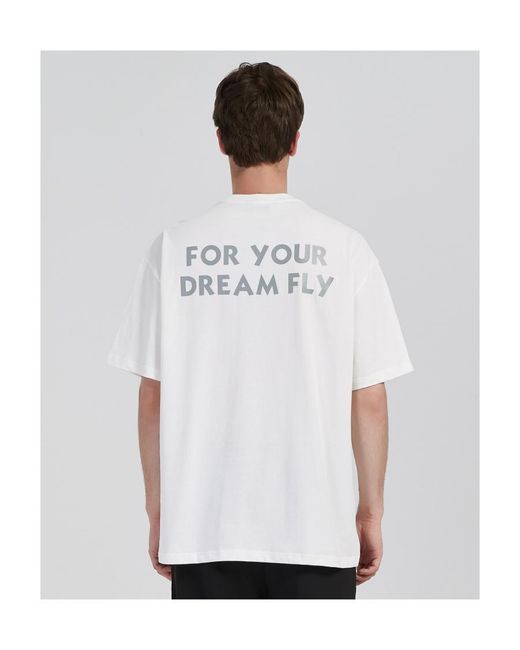 LIU REGALI White Hot Air Balloon Oil Painting Short-Sleeved T-Shirt for men