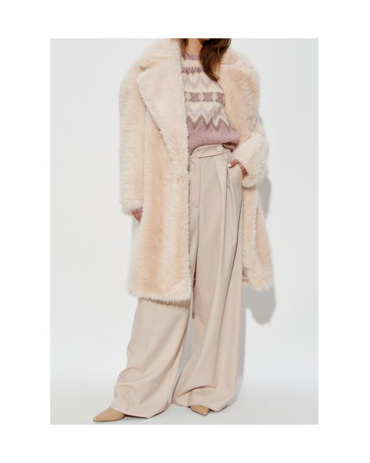 Woolrich Pink Pattern Intarsia-Knit Crewneck Jumper