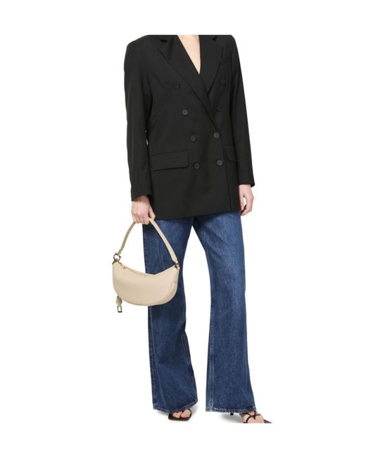 Ferragamo White Smile Hobo Bag