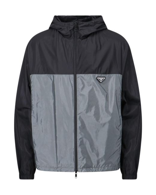 Prada Black Re-Nylon Jacket for men