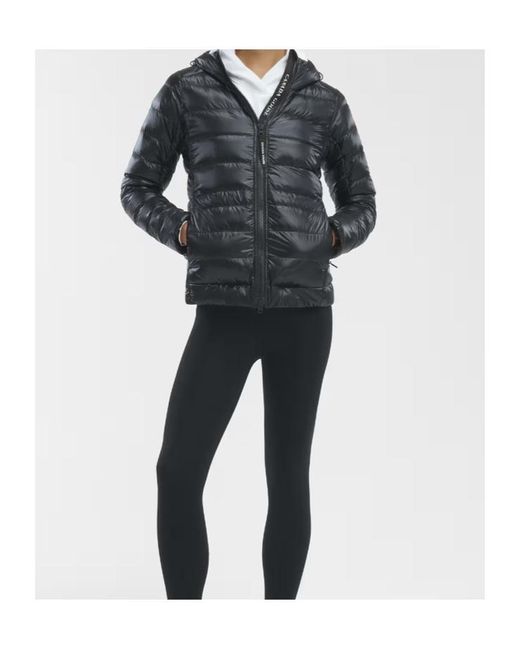 Canada Goose Black Cypress Padded Hooded Jacket
