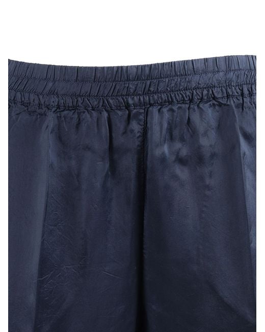 Aspesi Blue Elasticated Trousers