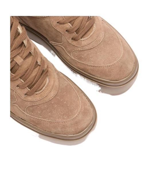 Casadei Brown High Top Sneakers