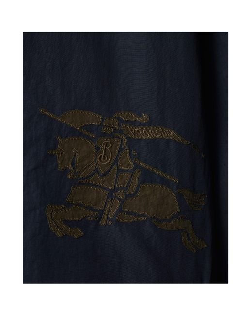Burberry Blue Anorak for men