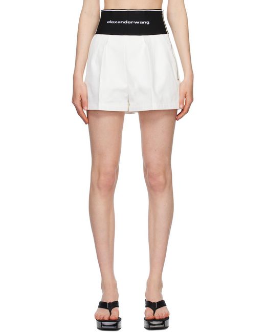 Alexander Wang Black Short Shorts