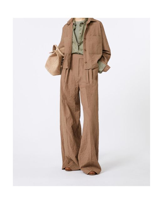 Max Mara Natural Wool Boxy Jacket