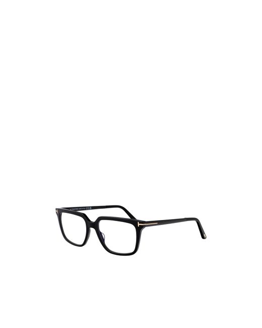 Tom Ford White Eyewear Rectangular-Frame Glasses for men