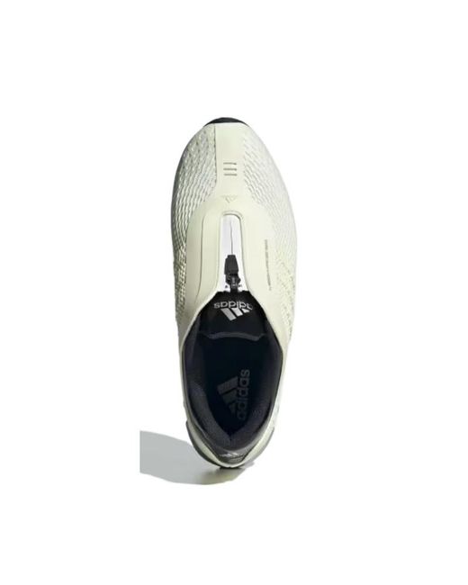 Adidas Originals White Megaride Zip-Front Gradient Sneakers for men