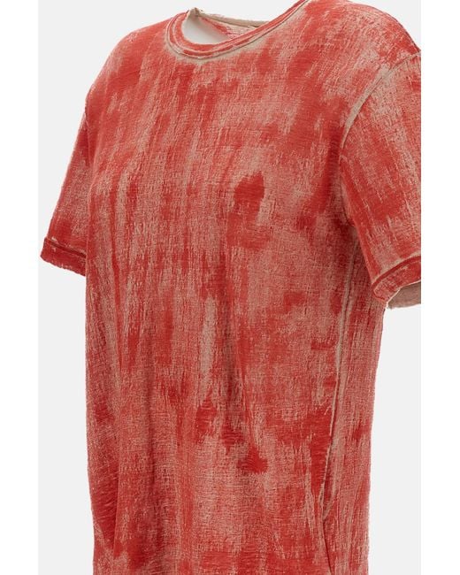 Comme des Garçons Red Comme Des Garçons Oversized Crewneck T-Shirt