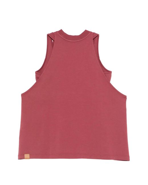 DARKPARK Red Milla Cut-Out Tank Top
