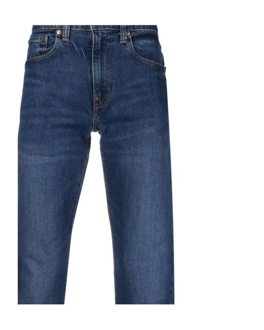 Levi's Blue 502 Taper Fit Denim Jeans for men
