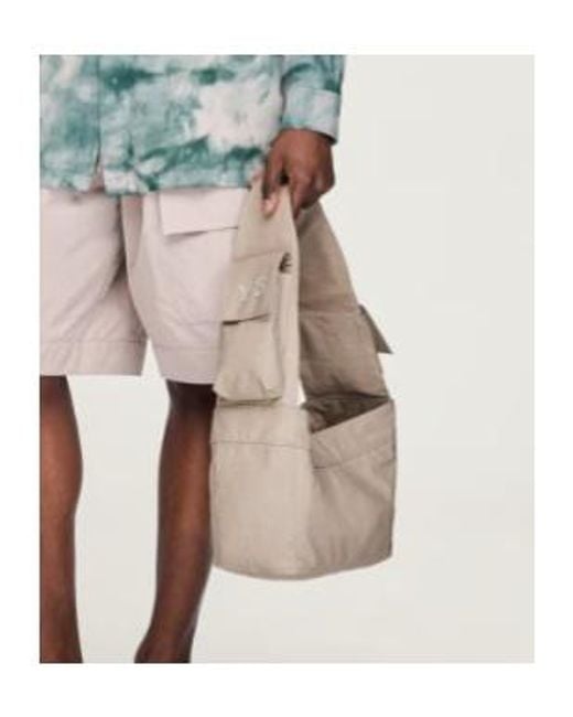 Y-3 Gray Newspaper Bag
