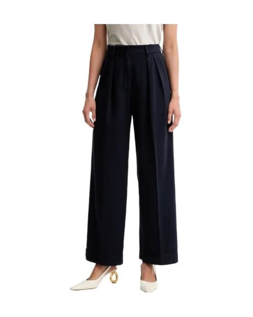 Forte_forte Black Pleated Trousers