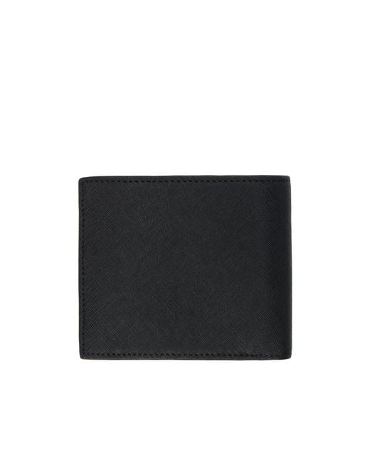 Vivienne Westwood Black Saffiano Wallet for men