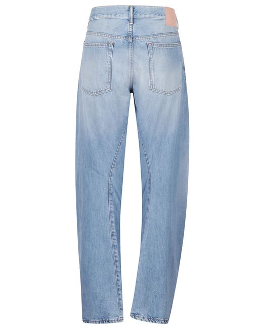 Acne Blue Multi-Pocket Jeans for men