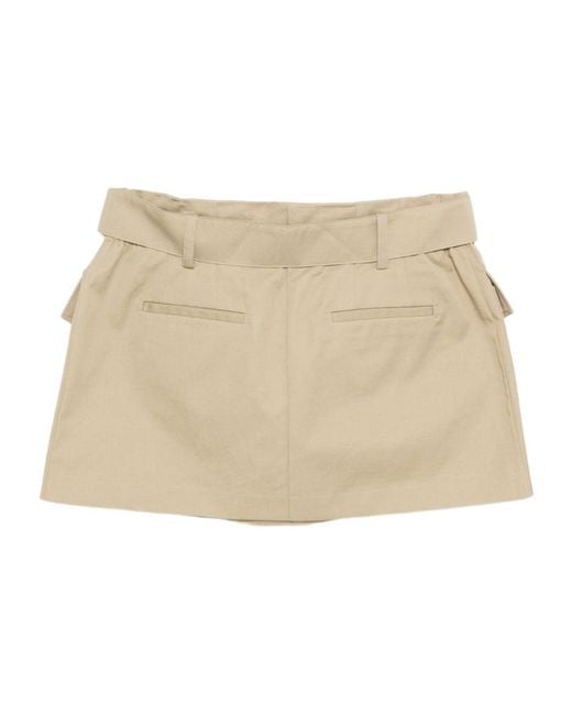 IRO Natural Belted Midi Skirt
