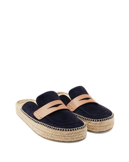 J.W. Anderson Brown Round Toe Loafers