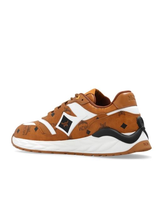MCM Brown Skywander Sneakers for men