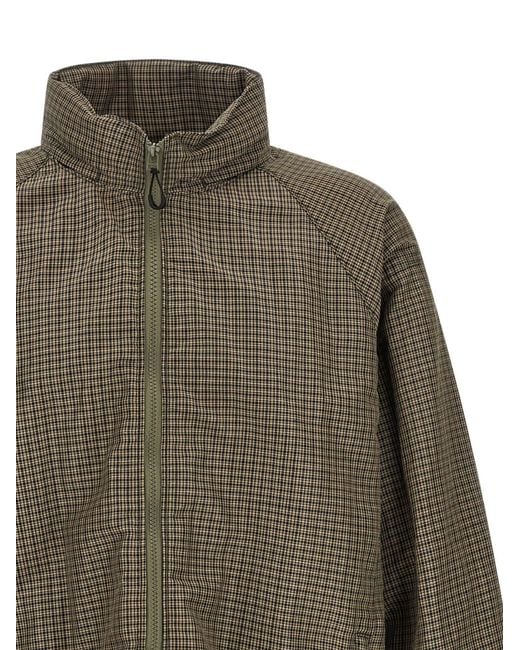 Comme des Garçons Green Vichy Jacket for men