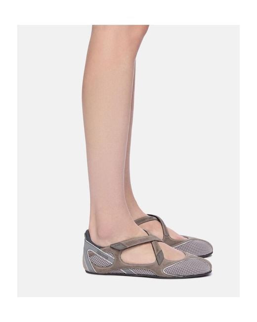 The Attico Multicolor The Floor 01 Ballerina Flats