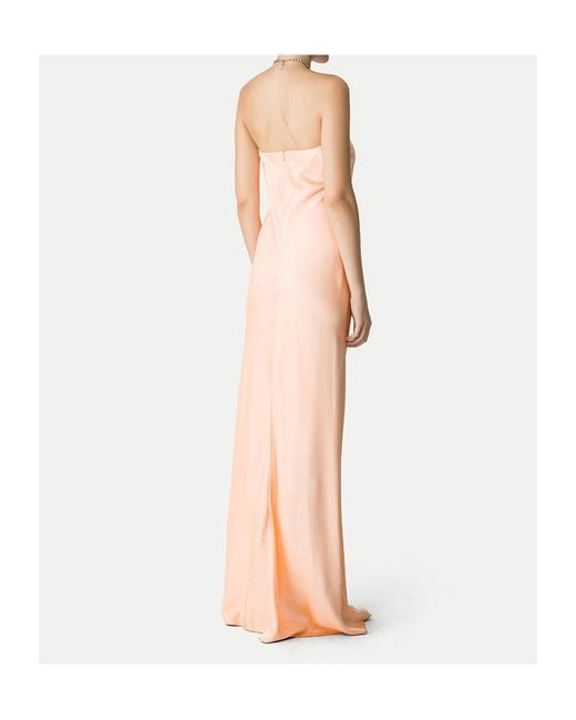 Forte_forte Pink Strapless Maxi Dress