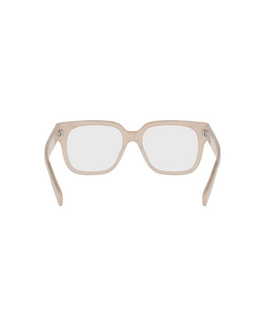 Céline White Full Frame Plain Mirror