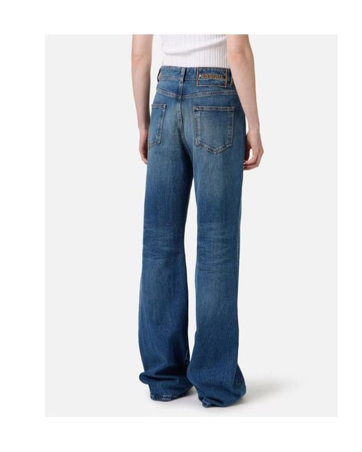 Iceberg Blue Flared Jeans