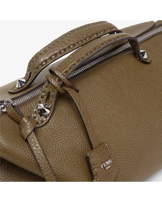 Fendi Brown By The Way Selleria Large Shoulder Bag