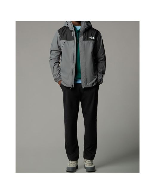 The North Face Gray Antora Hooded Jacket for men