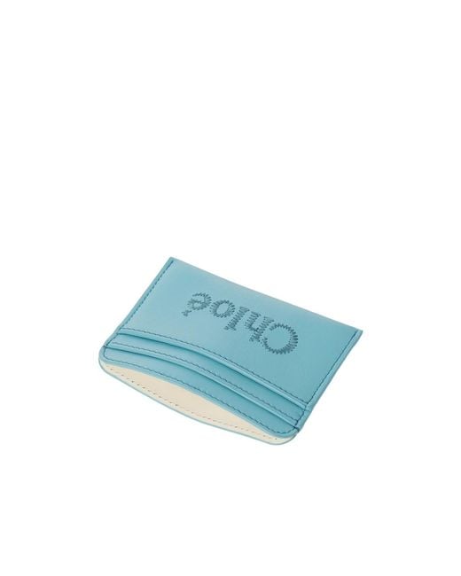Chloé Blue Sense Card Holder