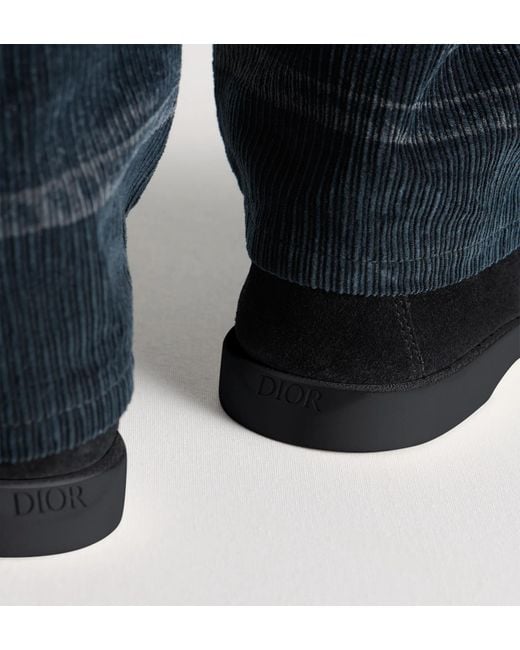 Dior Black Homme Granville Chukka Boots for men