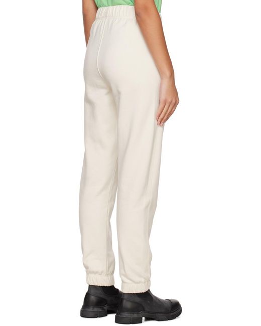 Ganni Natural Software Isoli Elasticated Pants