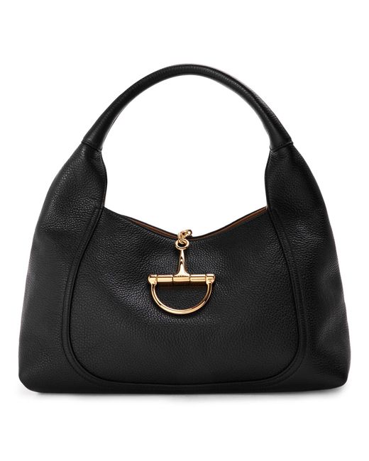 Gucci Black Solid Color Shoulder Bag