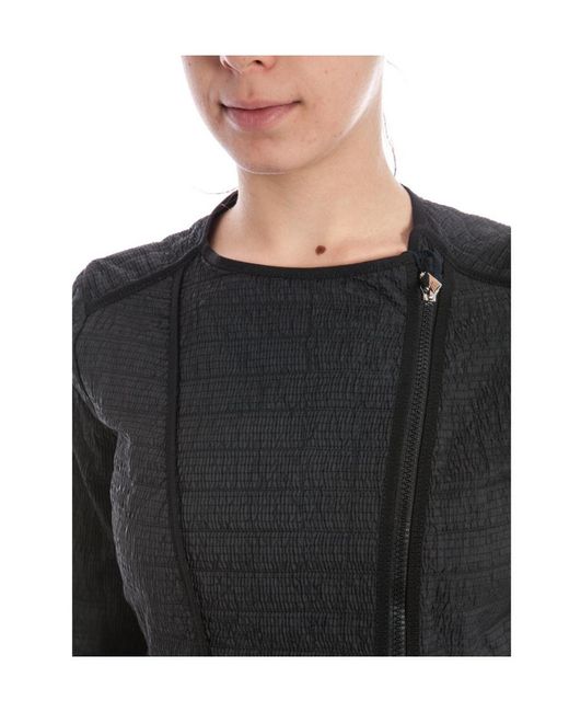 Moncler Gray Long-Sleeved Zipper Casual Jacket