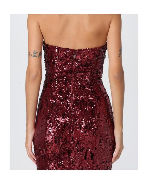 Aniye By Red Sleeveless Strapless Dress