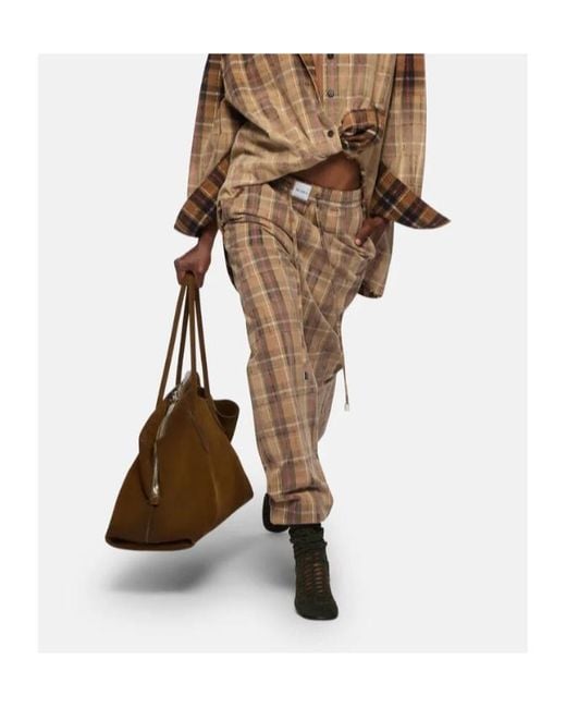 The Attico Natural The Long Pants