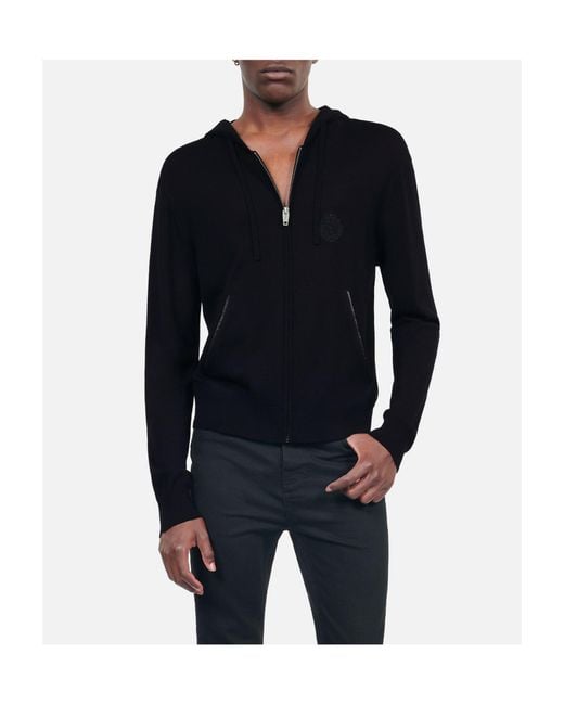 The Kooples Black Wool Sweater for men
