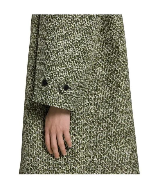 Gucci Green Bonded Poplin Coat for men