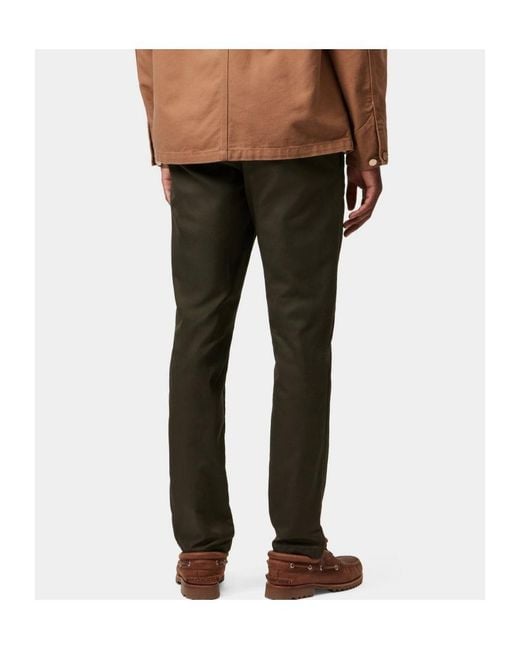 Carhartt Gray Slim-Fit Chinos for men