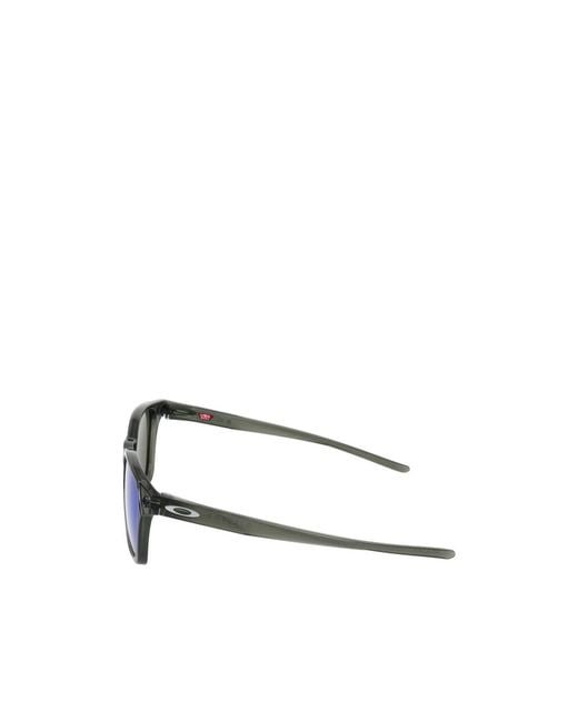 Oakley Blue Geometric Sunglasses for men