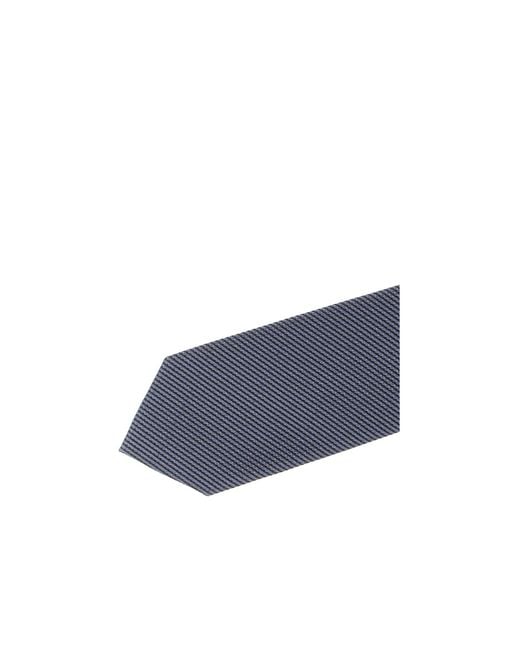 Tom Ford Blue Pointed Tip Satin Tie for men