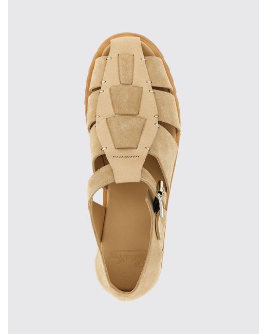 Paraboot Brown Pacific Buckled Sandals for men