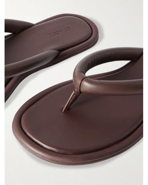 St. Agni White Sumi Flip-Flops