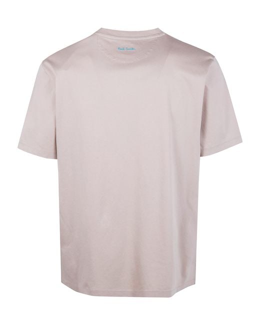 Paul Smith Gray Short-Sleeved Crewneck T-Shirt for men
