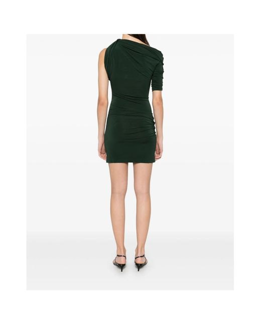 Jacquemus Green Off-Shoulder Dress