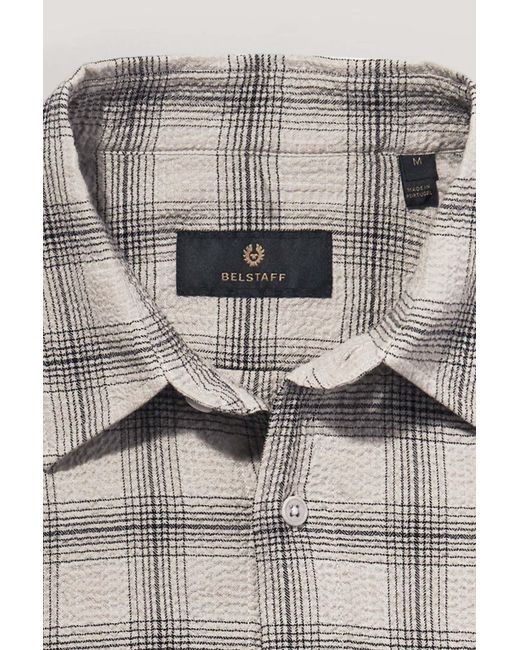 Belstaff Gray Scale Shirt for men