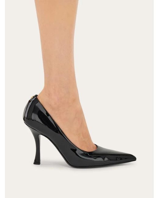 Ferragamo Black Ferragamo Pointed Toe Pumps